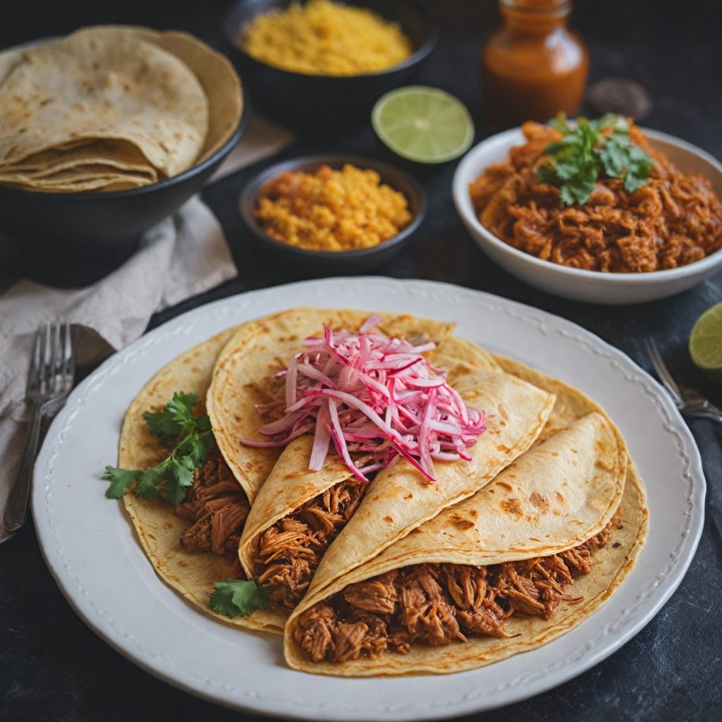 Cochinita Pibil Crêpes