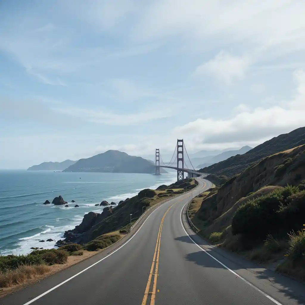 Coastal Drive Back to San Francisco