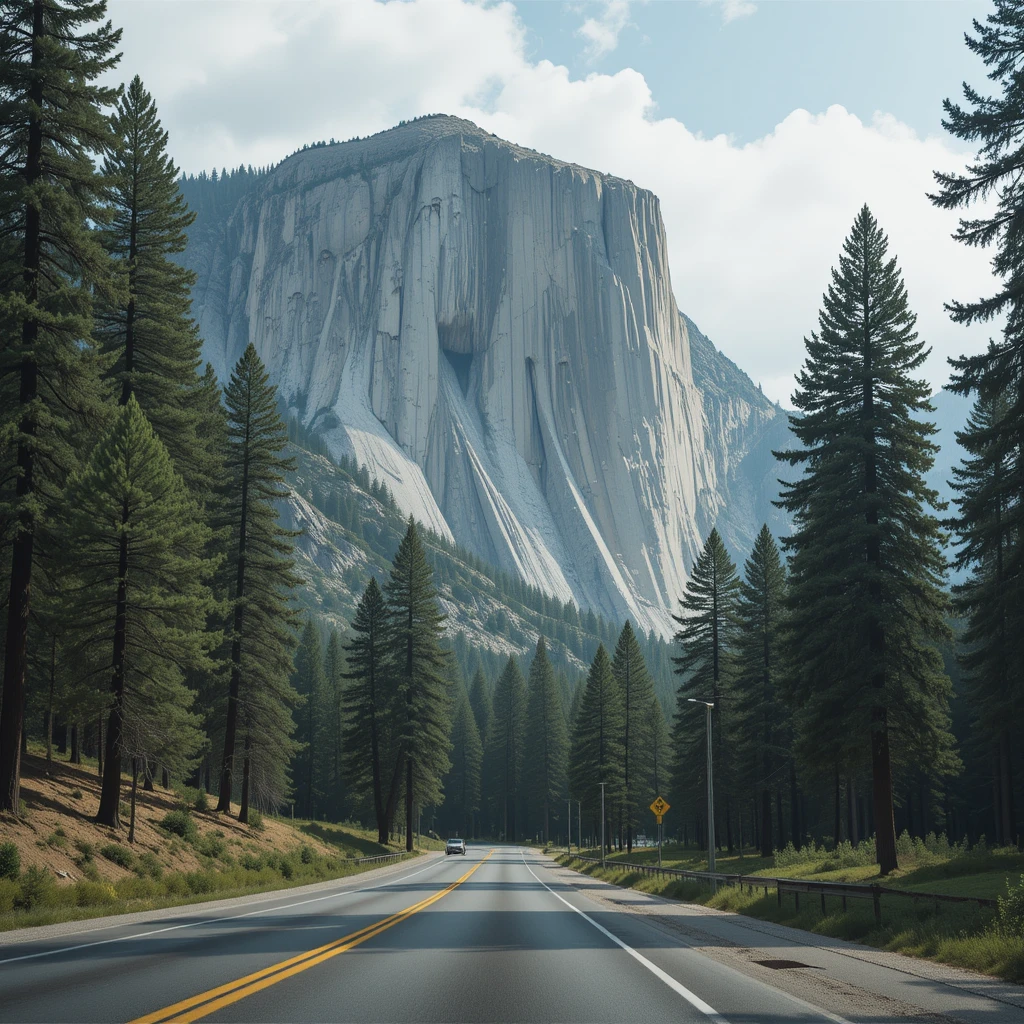 Drive to Yosemite National Park