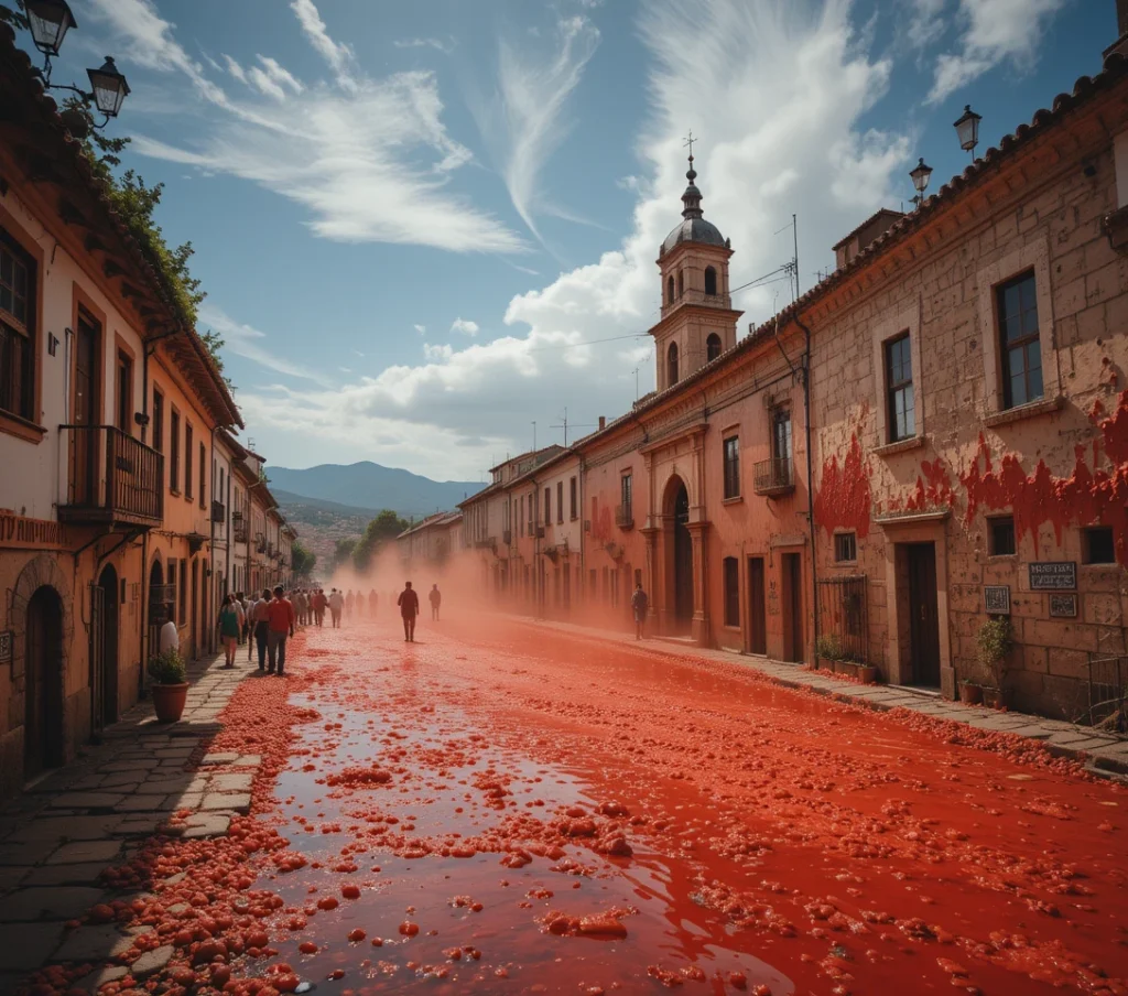 La Tomatina – Buñol, Spain