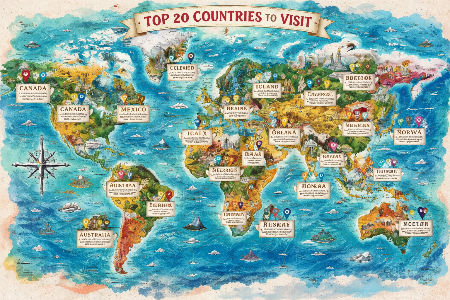 23 Incredible Travel Destinations You Won't Want to Miss