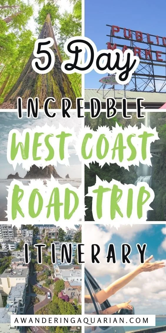 Scenic road trip stops from Seattle to San Francisco