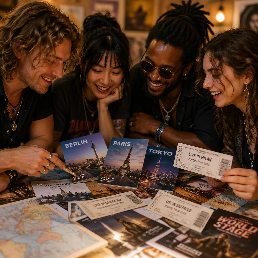 Best cities for concert travel and music festival logistics insights.